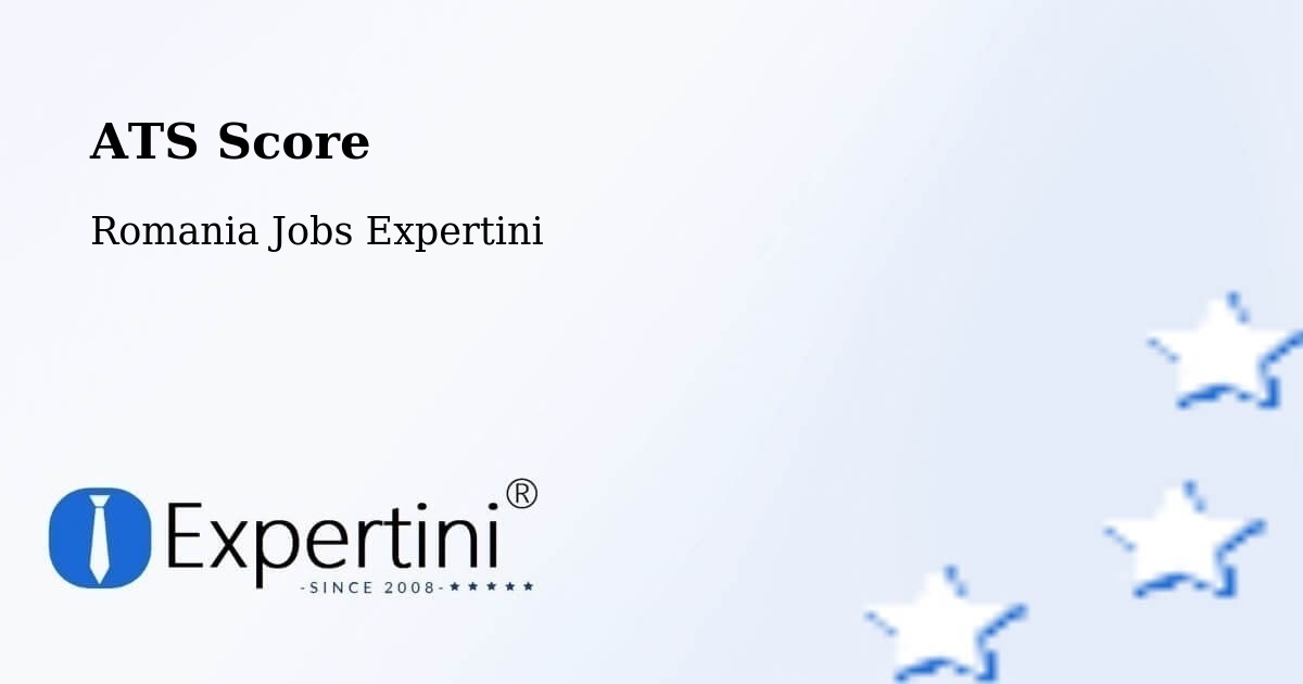 Resume ATS Score & Job Description Match Tool – Gârnic - Romania Jobs Expertini