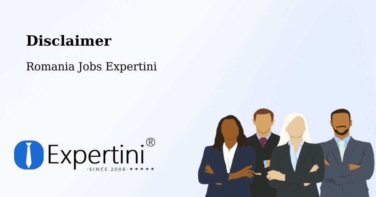 Disclaimer – Gârnic - Romania Jobs Expertini