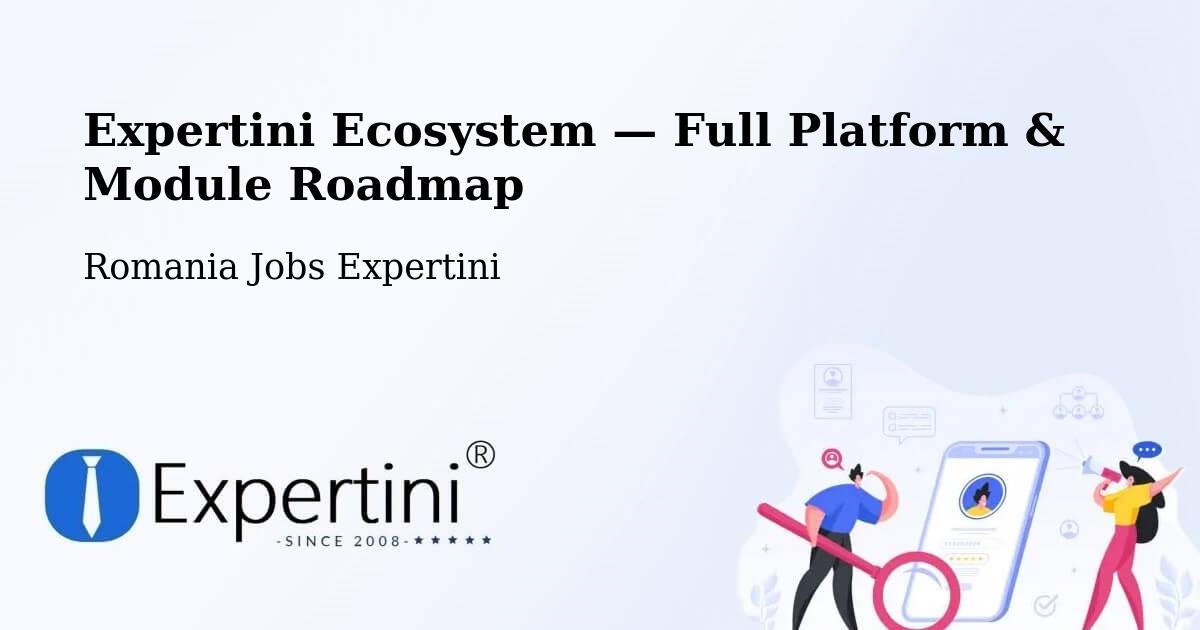 Expertini Ecosystem — Full Platform & Module Roadmap – Gârnic