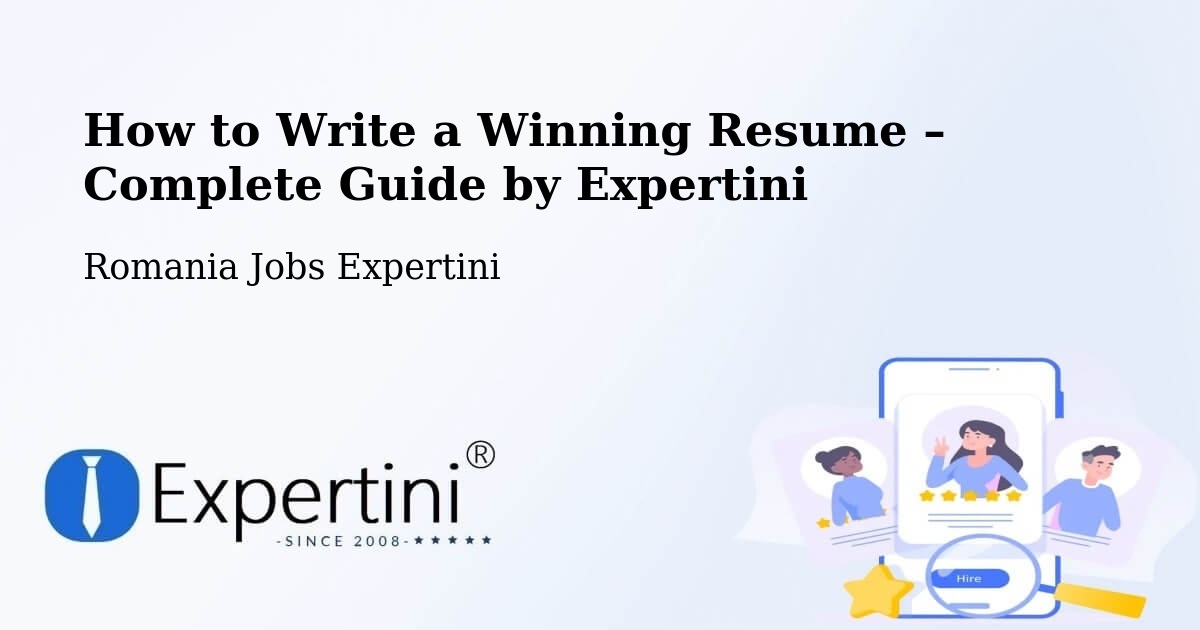 Resume Writing Guide for Job Seekers – Gârnic - Gârnic, Romania Jobs Expertini
